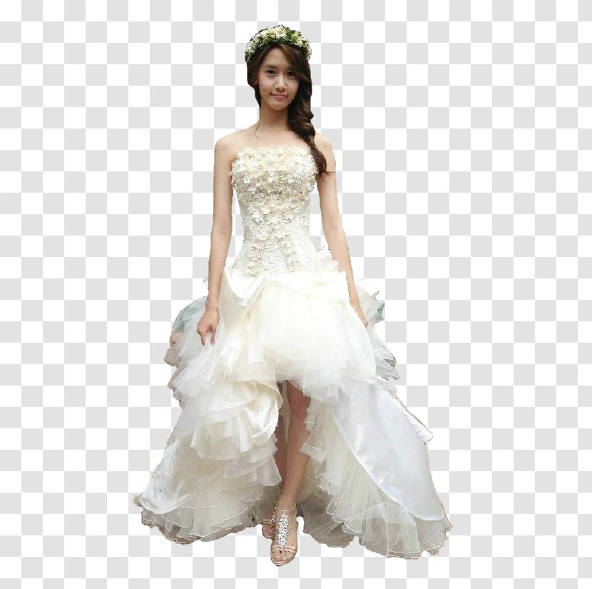 Im Yoon-ah Love Rain Girls' Generation - Silhouette - Free Psd Wedding Dresssave T Transparent PNG