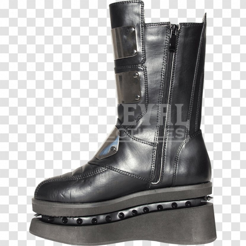 Motorcycle Boot Riding Platform Shoe - Work Boots - Shoes Transparent PNG