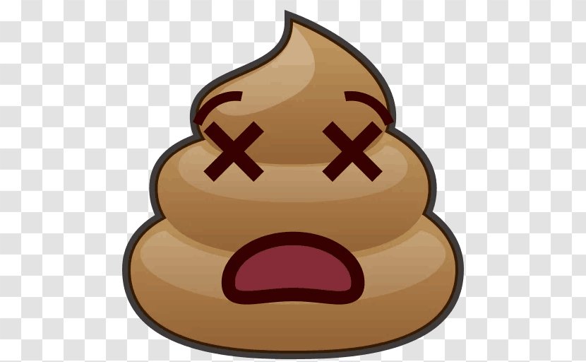 Pile Of Poo Emoji Feces Sticker Smile - Face With Tears Joy Transparent PNG