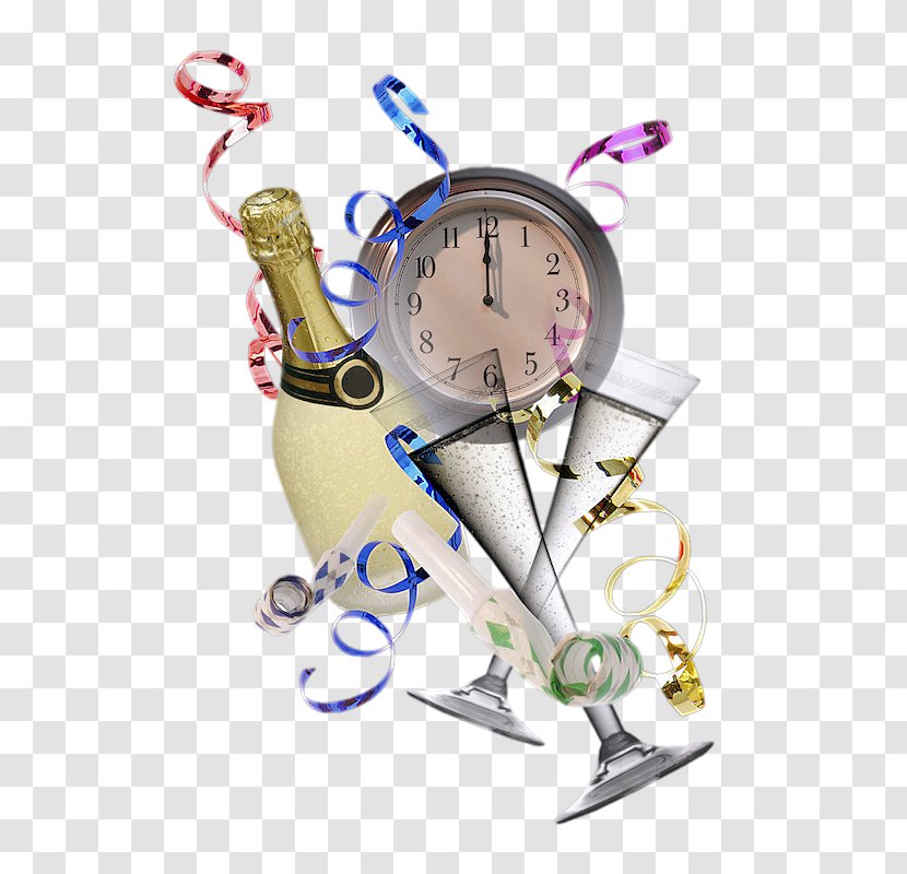 New Years Eve Party - Analog Watch - Interior Design Home Accessories Transparent PNG