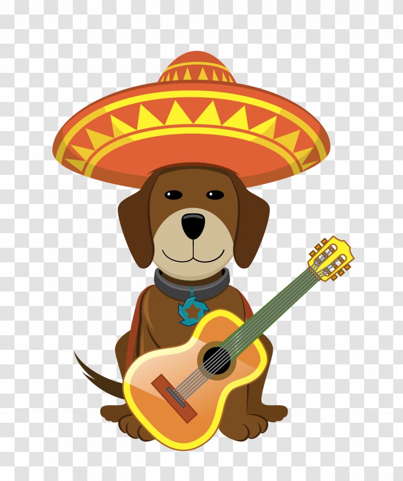 Dog Puppy Cinco De Mayo Clip Art - Sombrero Transparent PNG