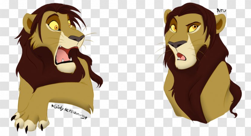 Lion Zira DeviantArt Digital Art - Heart Transparent PNG