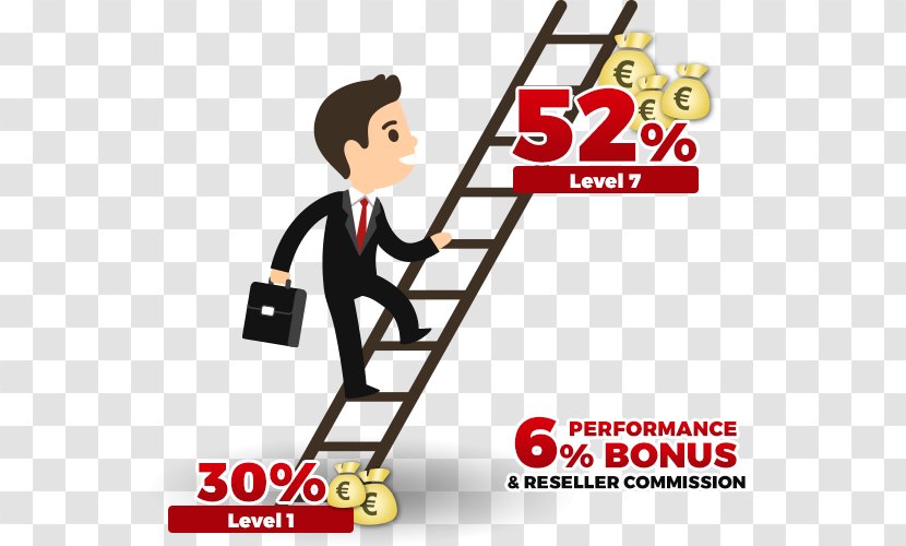 Businessperson Career Ladder Stairs Drawing - Communication Transparent PNG