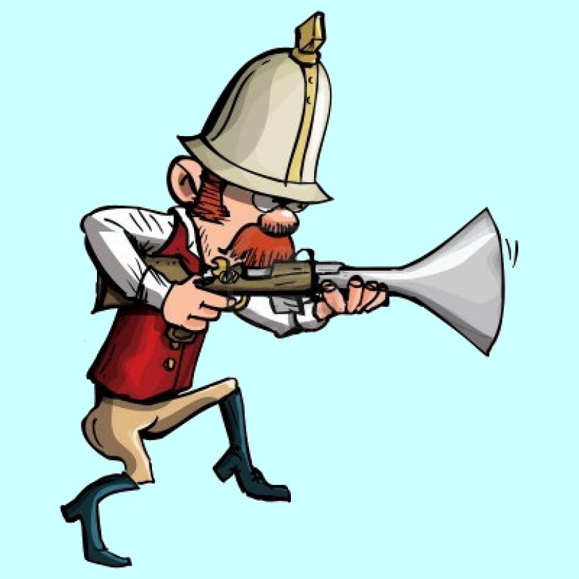 Hunting Cartoon Clip Art - Animation - Hunter Transparent PNG