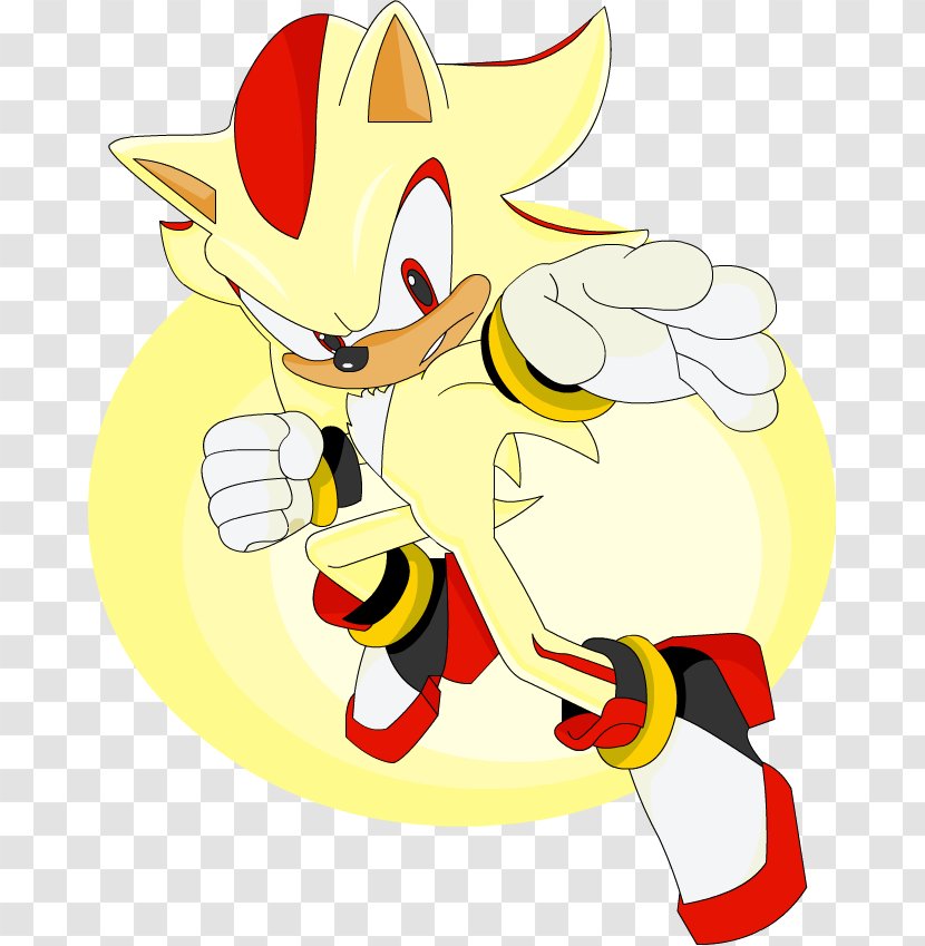 Shadow The Hedgehog Sonic Knuckles Echidna Super - Sega Allstars Racing - Yellow Transparent PNG