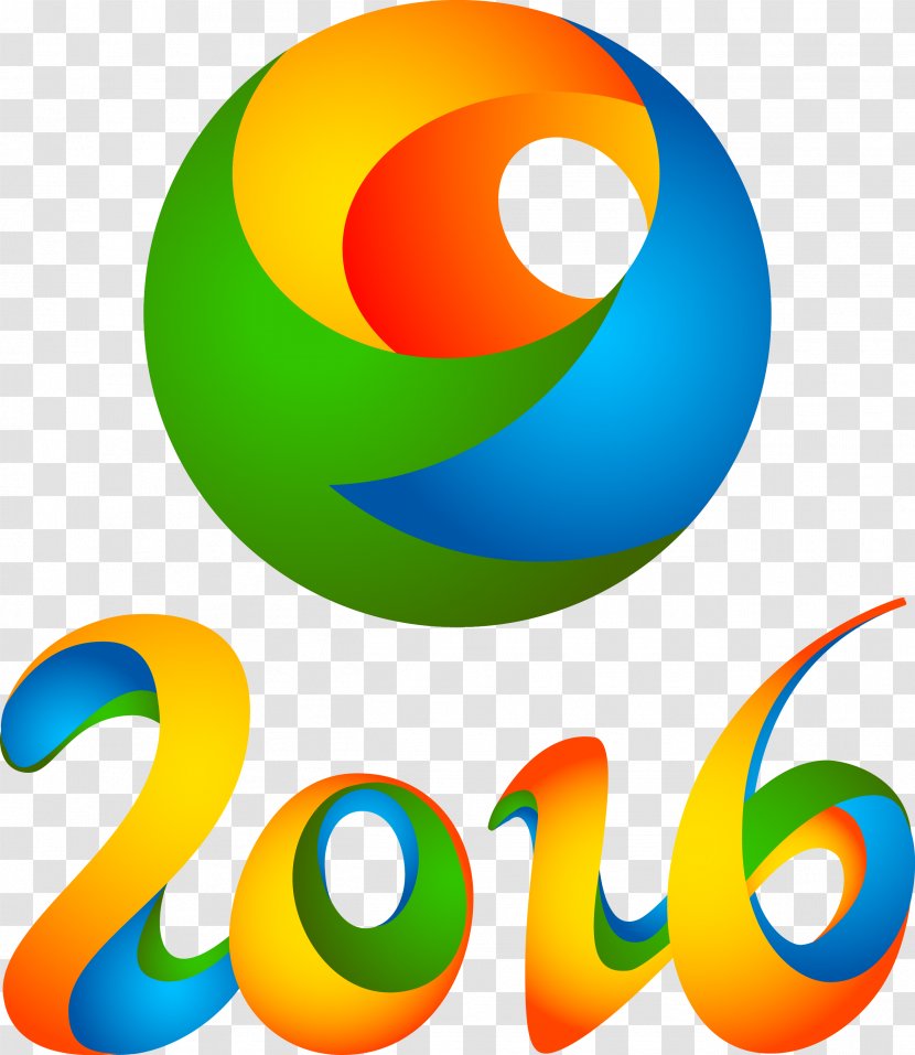 2016 Summer Olympics Logo Clip Art - Sticker - Company LOGO Transparent PNG