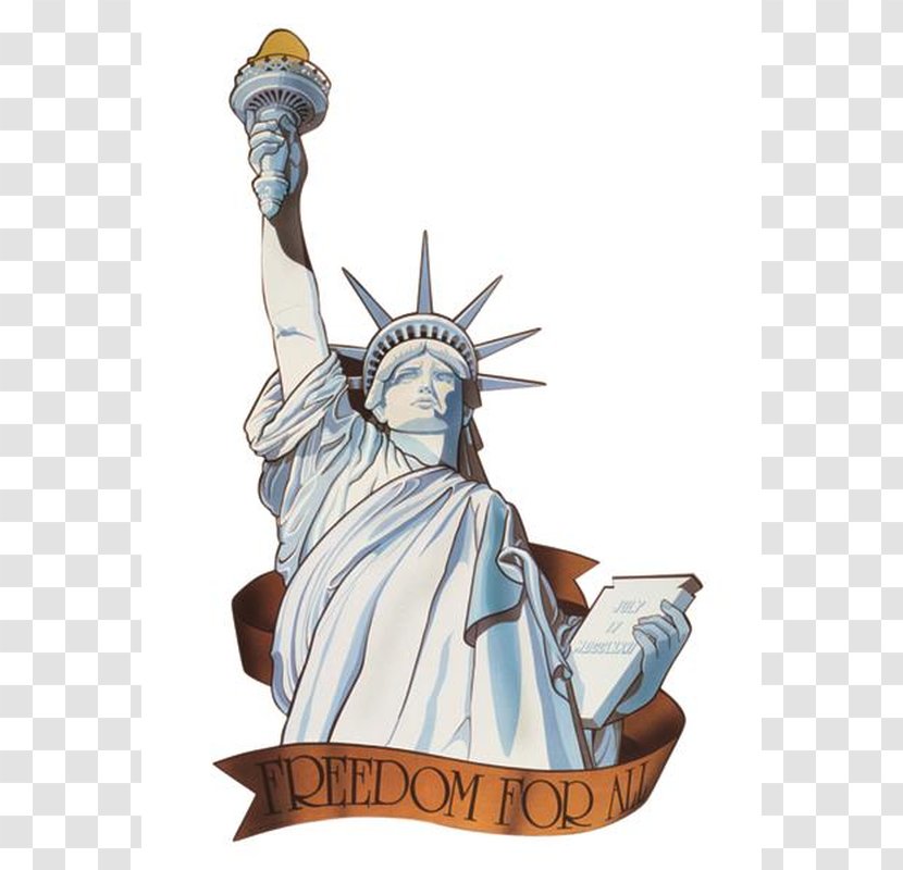 Statue Of Liberty Cut-out Hollywood Standee - United States Transparent PNG