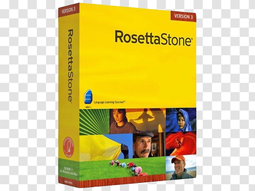Rosetta Stone Spanish English Fluenz Language - Learning Transparent PNG