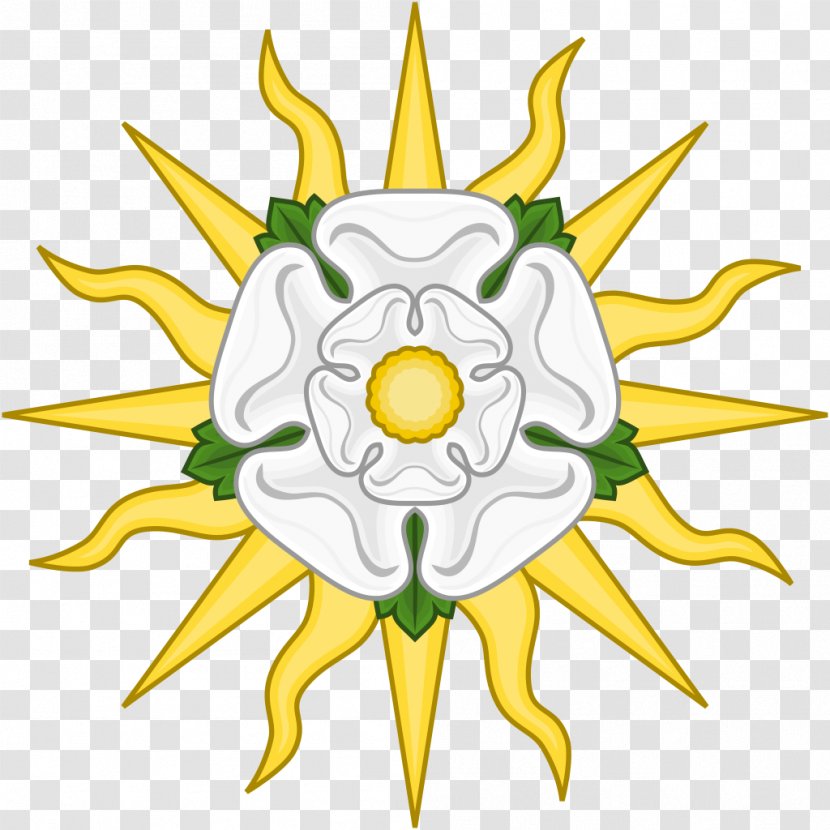 Wars Of The Roses White Rose York House Red Lancaster Transparent PNG