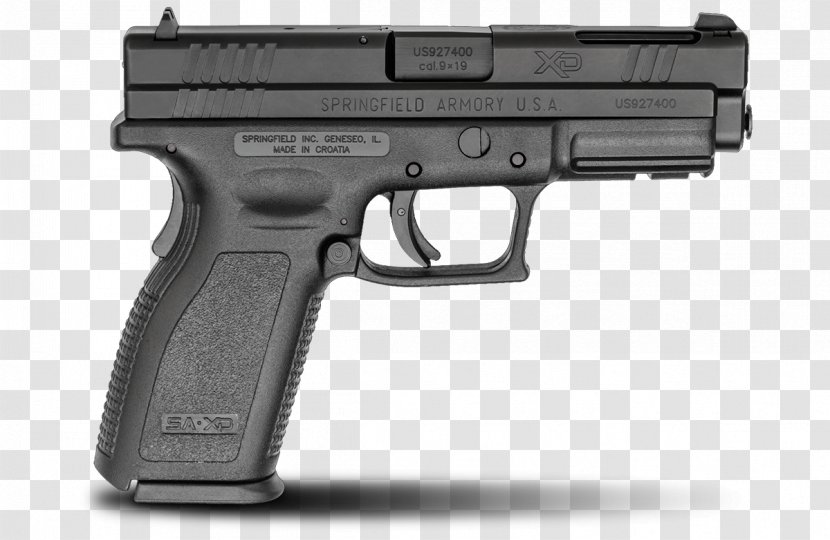 Springfield Armory XDM HS2000 Pistol Armory, Inc. - Cartoon - Handgun Transparent PNG