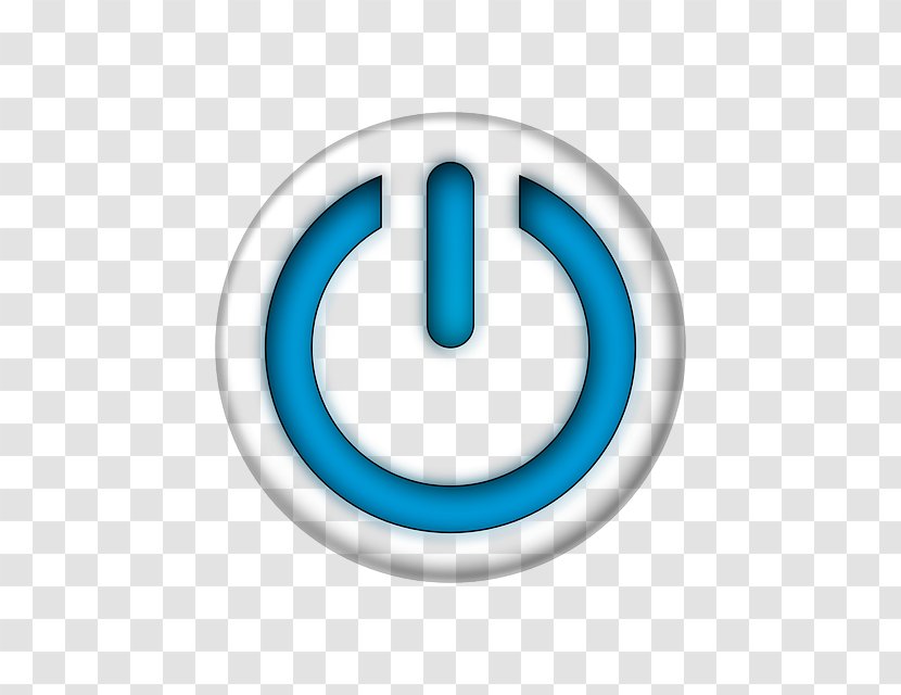 Power Symbol Button Clip Art - POWER Transparent PNG