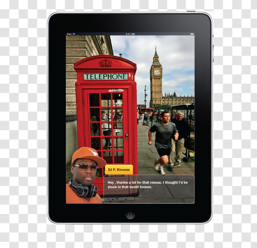 Wake Escape Telephone Booth Red Box London Luigi Zingales - Poster Transparent PNG