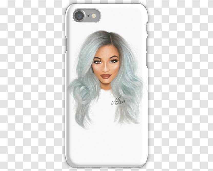 Kylie Jenner Apple IPhone 7 Plus Hair Coloring - Telephone Transparent PNG