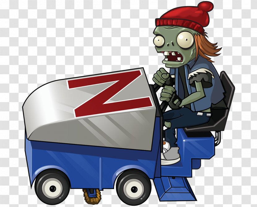 Plants Vs. Zombies: Garden Warfare 2 Zombies 2: It's About Time Ice Resurfacer - Silhouette - Vs Transparent PNG
