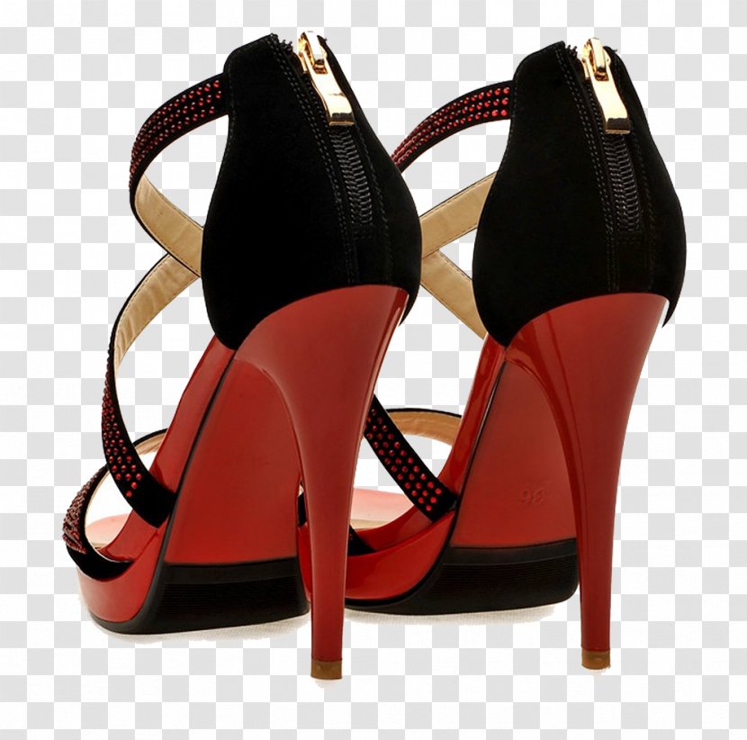 High-heeled Footwear Shoe - Fashion - A Pair Of High Heels Transparent PNG