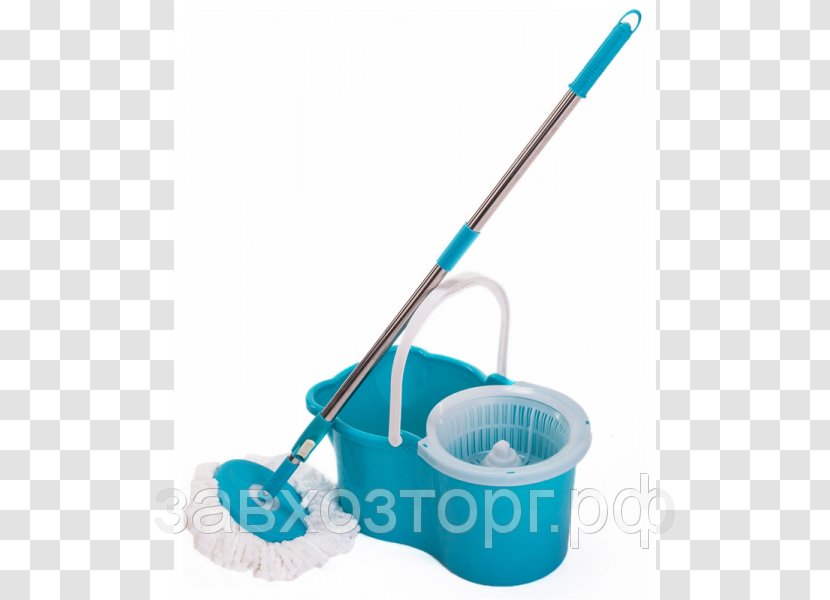 Mop Bucket Broom Cleaner Cleaning Transparent PNG