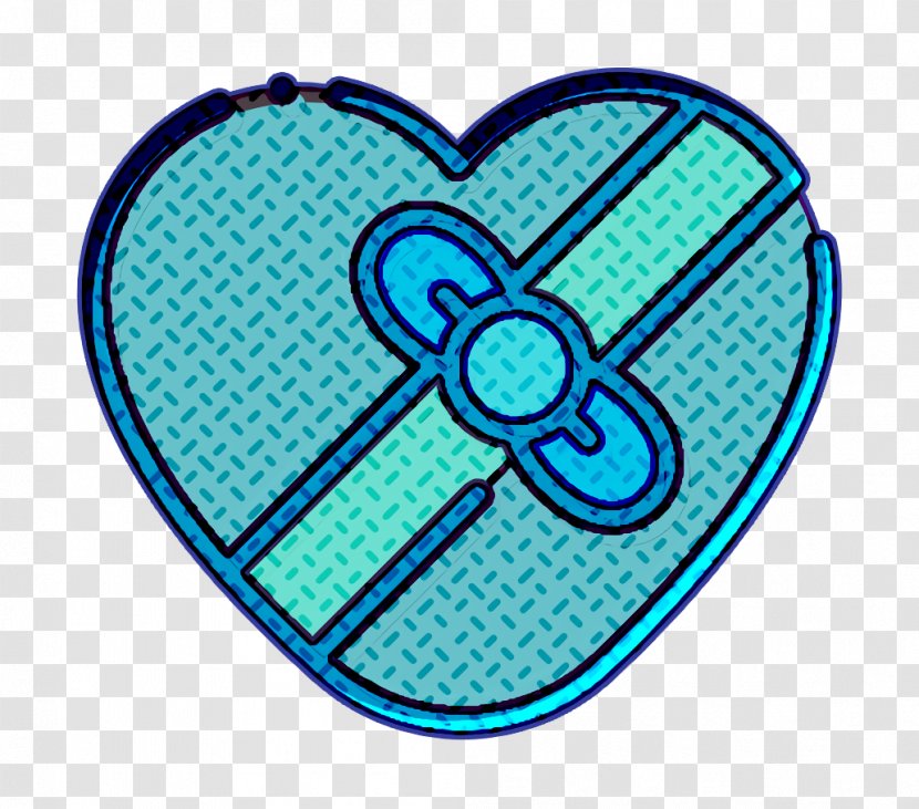 Heart Icon Love Marriage - Aqua - Symbol Teal Transparent PNG