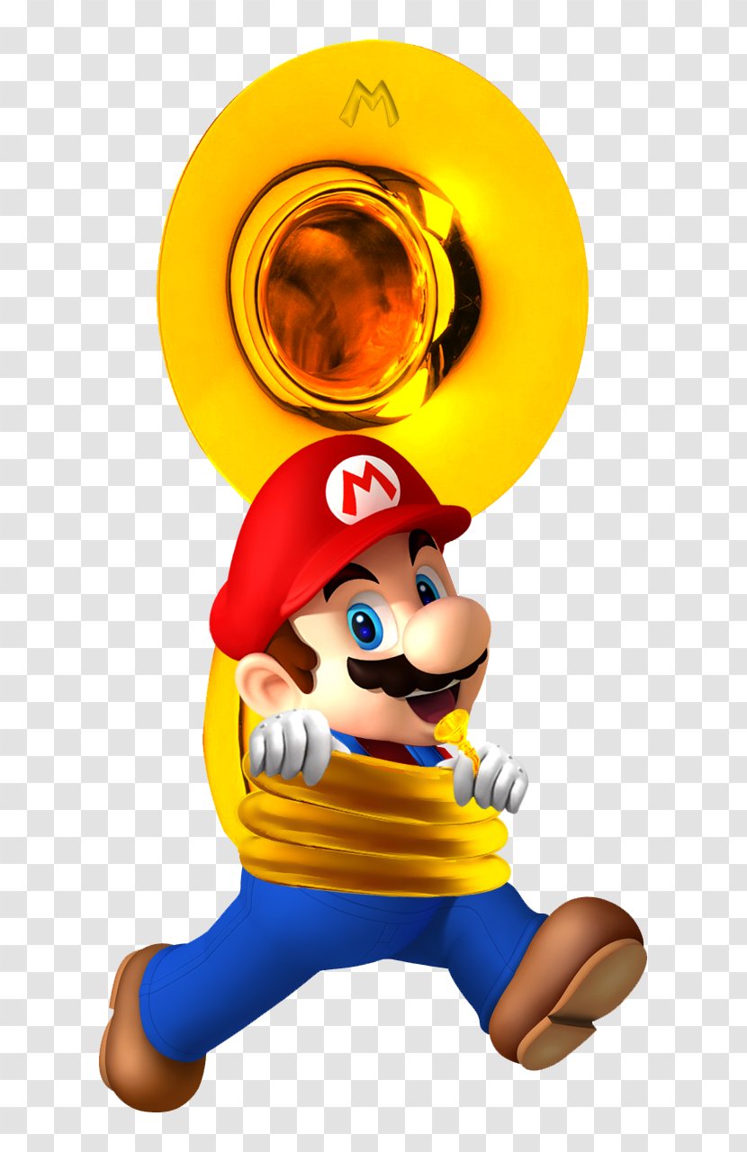 Super Mario Bros. New Bros World & Yoshi - Toy - Tuba Transparent PNG