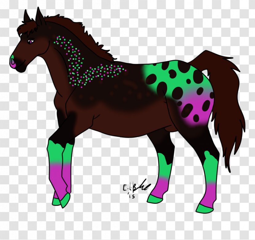 Mustang Foal Stallion Mare Colt - Animal Figure - Man In Rain Transparent PNG