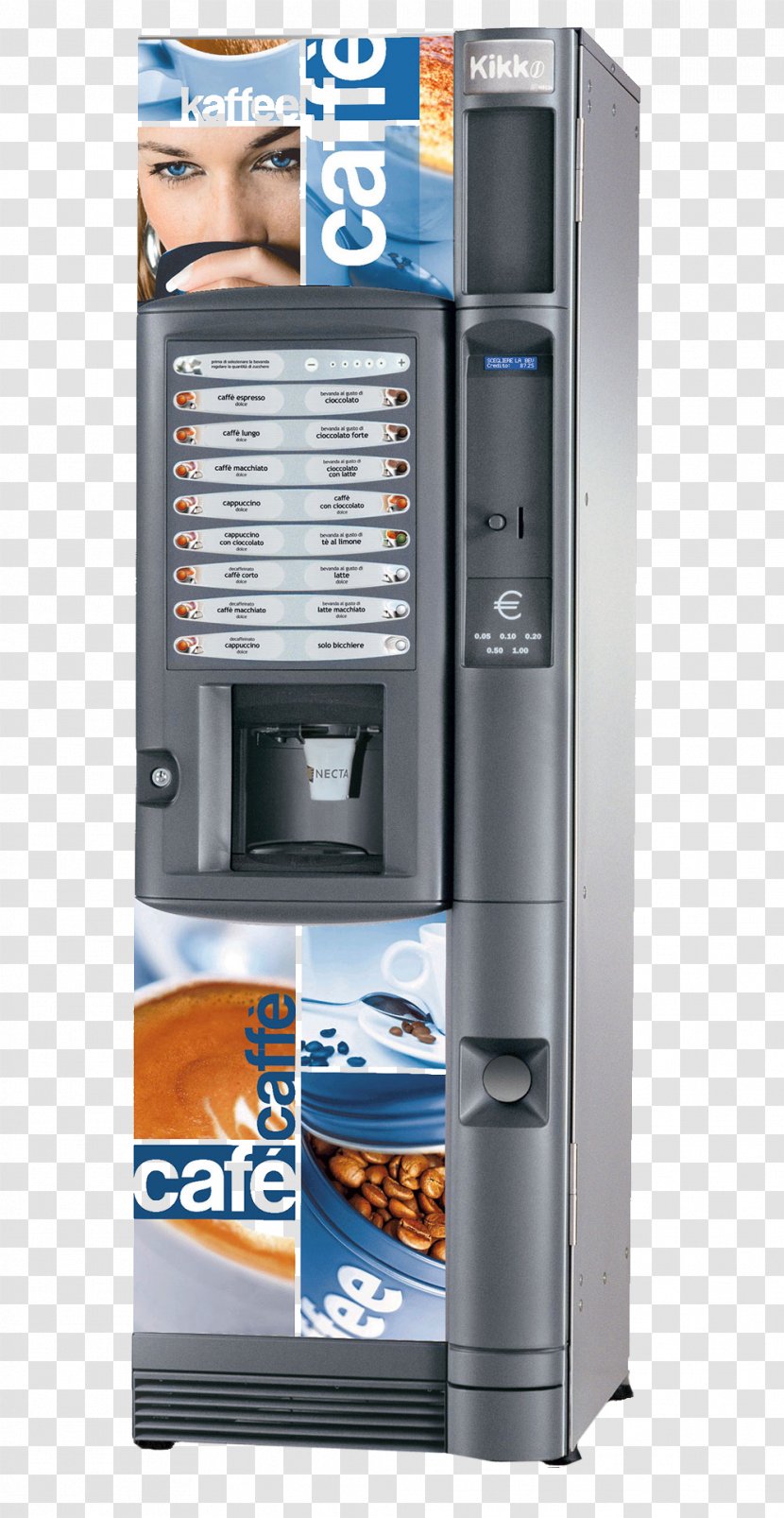 Coffee Кавовий автомат Full-line Vending Machines Drink - Saeco Transparent PNG