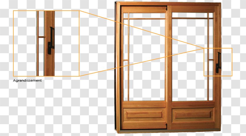 Window Sliding Glass Door Wood Patio - Furniture - Closet Transparent PNG