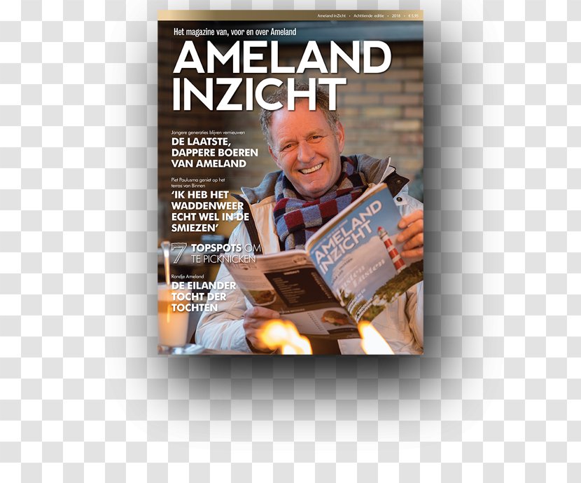 VVV Ameland Book Magazine - Online Shopping - Cover Transparent PNG
