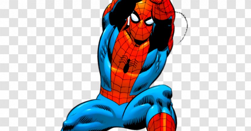 Spider-Man Comic Book Superhero Marvel Comics - Fictional Character - Carved Genuine Men Transparent PNG