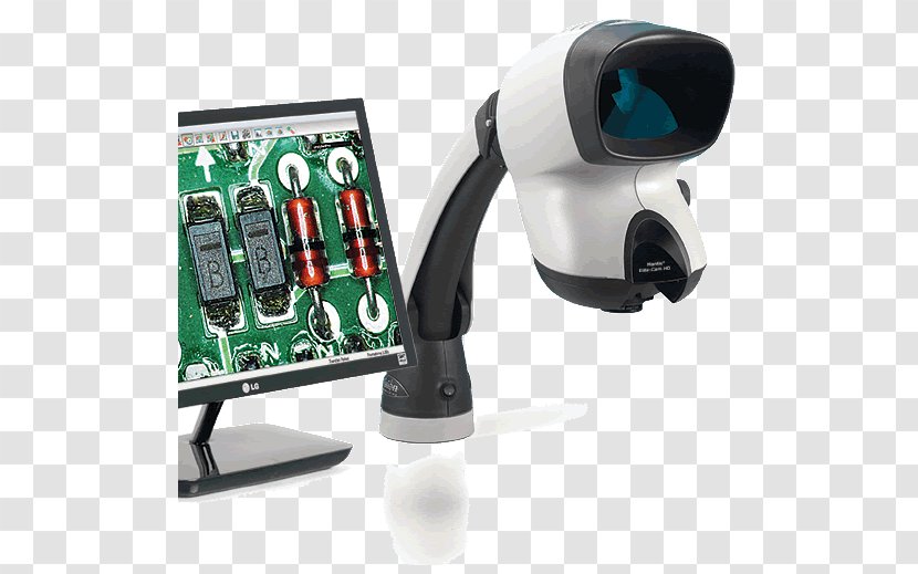 Printed Circuit Board Stereo Microscope Digital Mantis Elite - Hirox Transparent PNG
