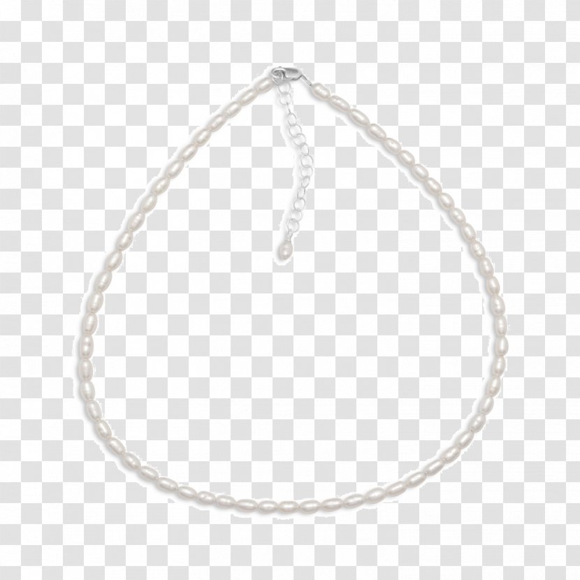 Necklace Cultured Freshwater Pearls Jewellery Silver - Body Transparent PNG