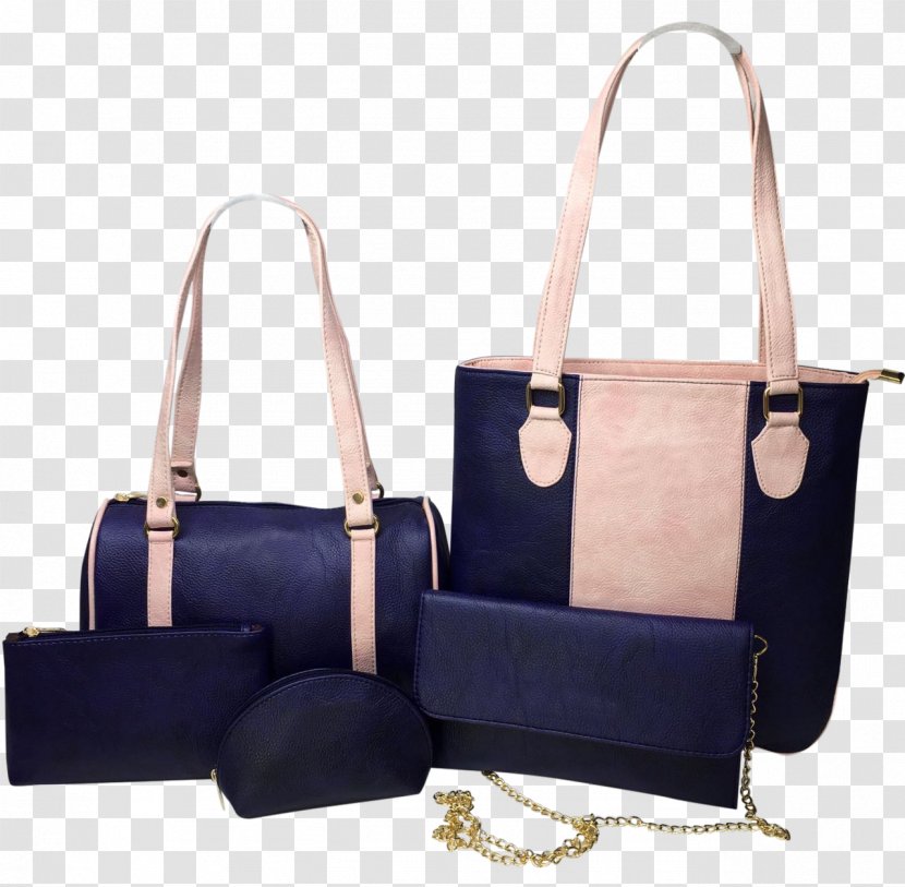 Tote Bag Leather Handbag Diaper Bags - Brand - Pink Navy Blue Shoes For Women Transparent PNG