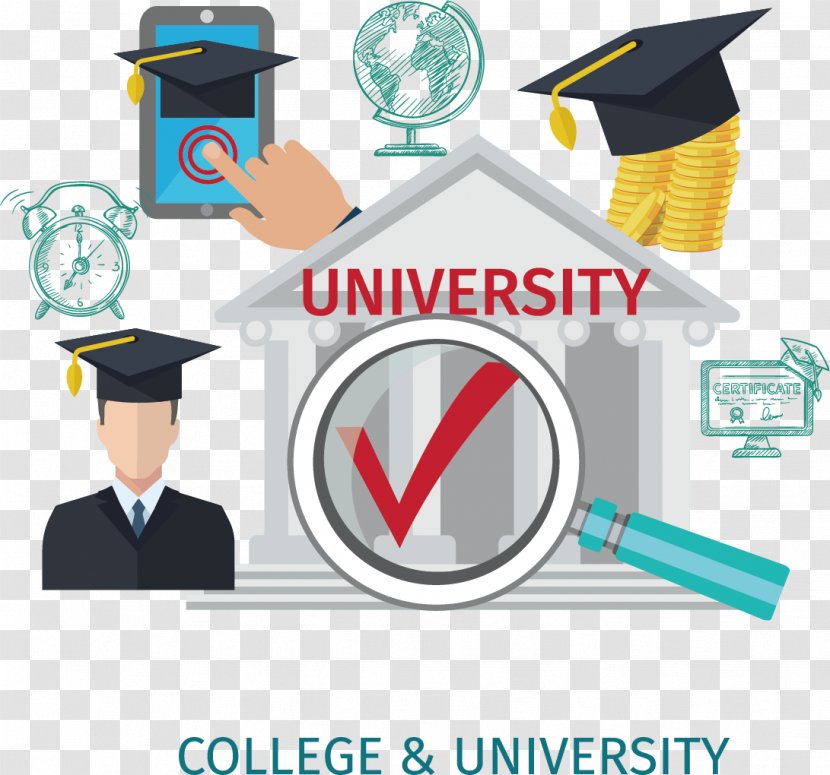 Student Higher Education Clip Art - University - Students With FIG. Transparent PNG