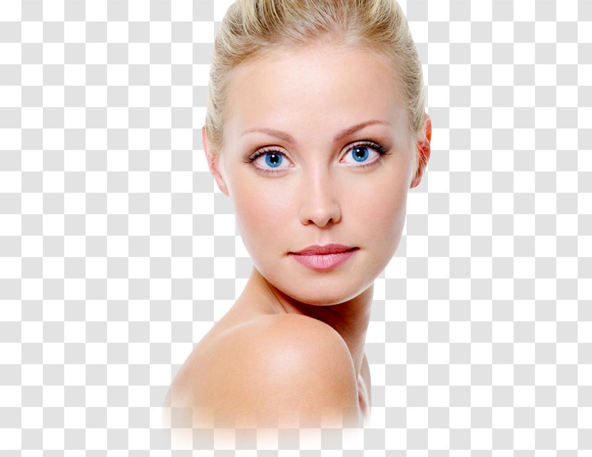 Cosmetics Skin Whitening Make-up Face - Head Transparent PNG