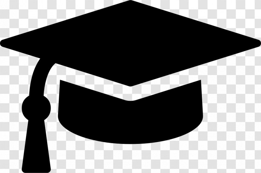 Square Academic Cap Graduation Ceremony Clip Art - Black Transparent PNG