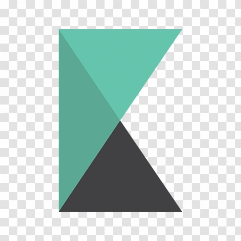 Triangle Green Pattern - Aqua Transparent PNG