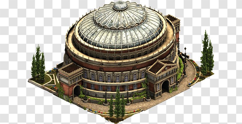 Royal Albert Hall Forge Of Empires Building Dresden Frauenkirche Architecture - Bloodline Champions Transparent PNG