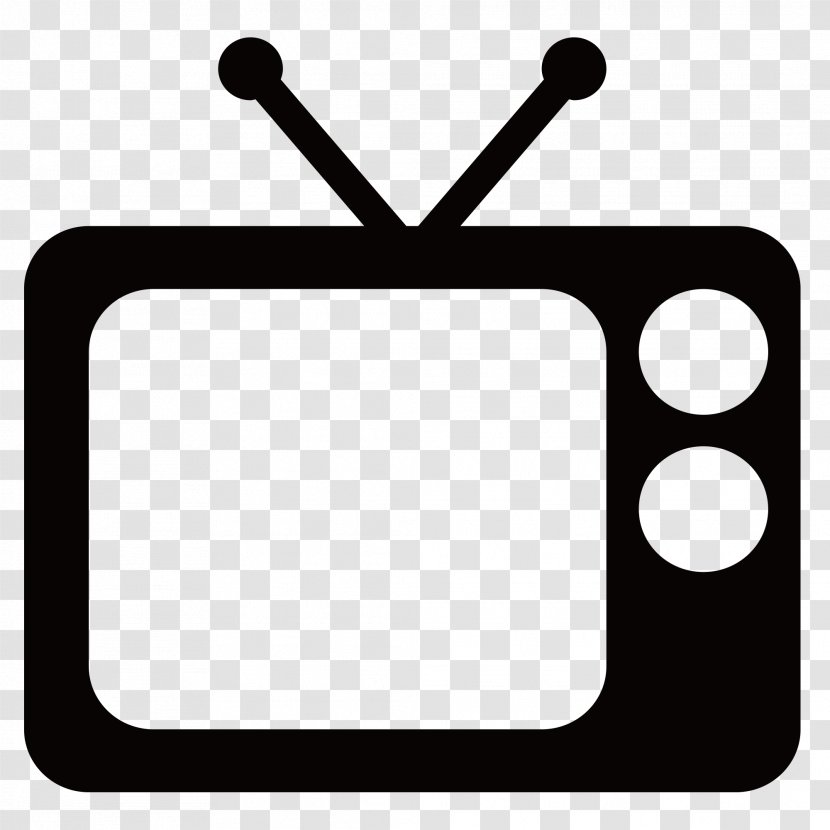 Television Set Show - Black And White - Youtube Six Film Transparent PNG