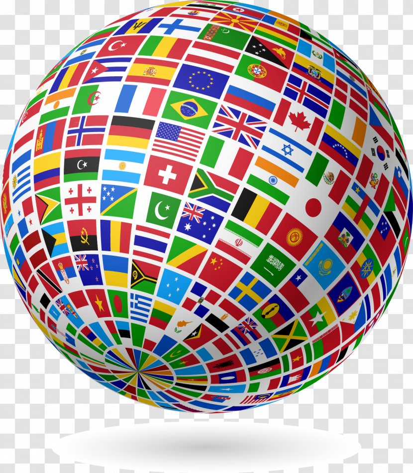 Globe Flags Of The World Flag - Sphere - Flag,Flag,Countries Flags,spherical Transparent PNG