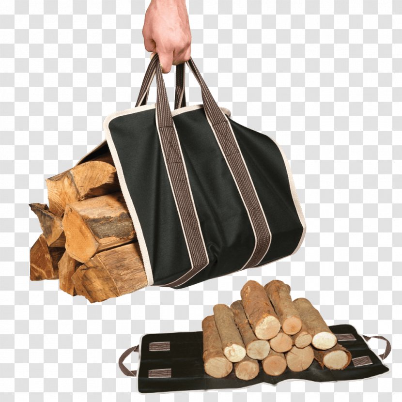 Bag Stove Wood Fireplace Clothing Accessories - Firewood Transparent PNG