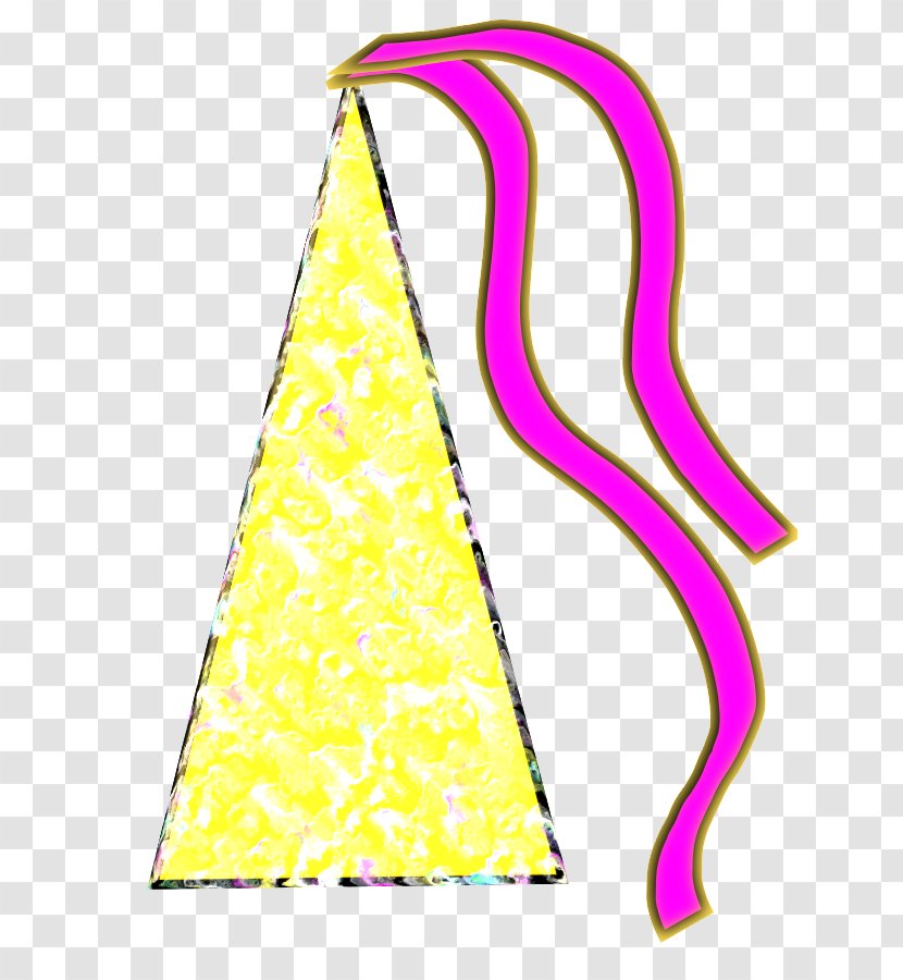 Party Hat Free Content Clip Art - Yellow - Picture Of Transparent PNG