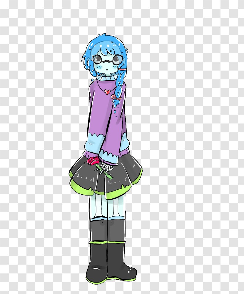 Costume Animated Cartoon Character - Blueberry Smile Transparent PNG