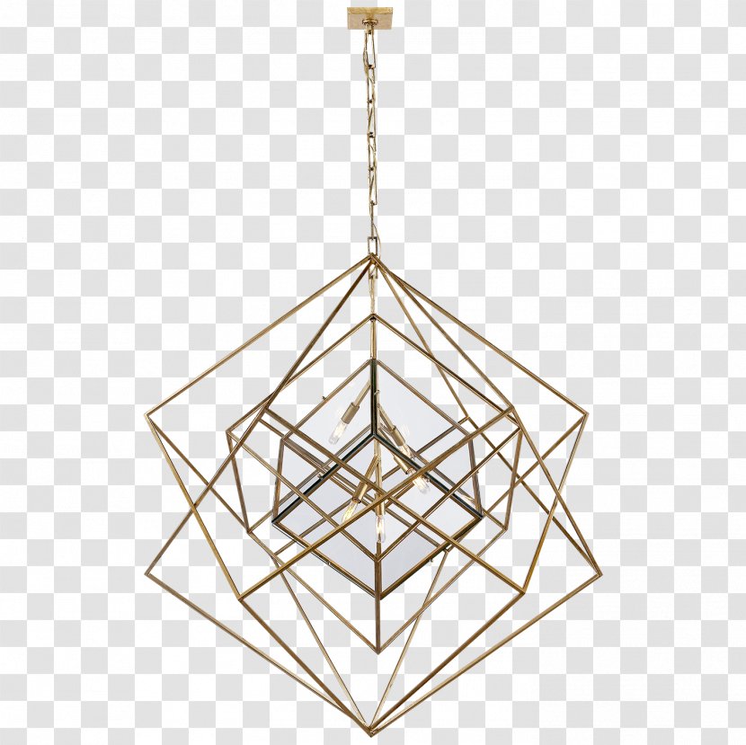 Cubism Chandelier Lighting - Art - Pendant Transparent PNG