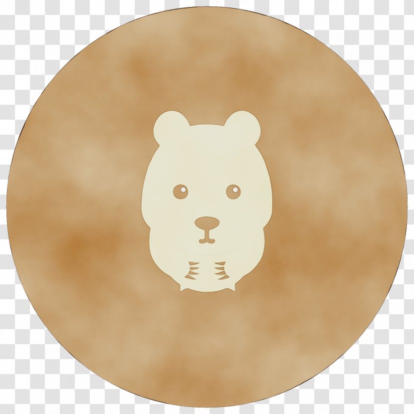 Bear Head Brown Polar - Watercolor - Grizzly Lion Transparent PNG