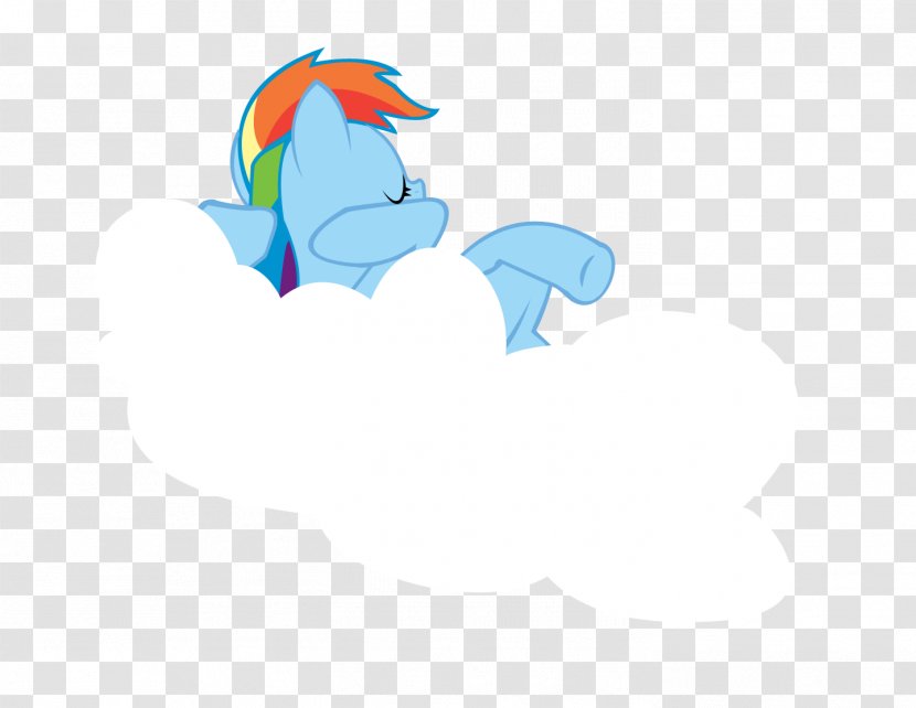 Rainbow Dash Dream Cloud Art Transparent PNG