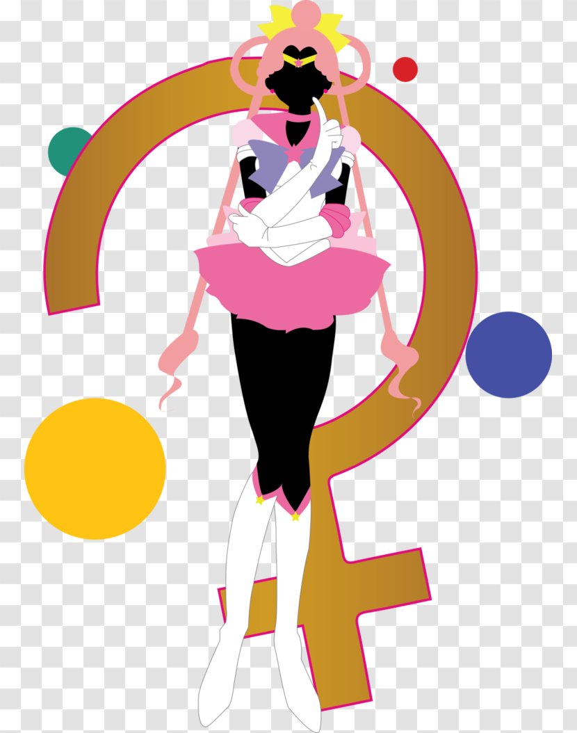 Sailor Moon Chibiusa Mercury Jupiter Mars - Pink Transparent PNG