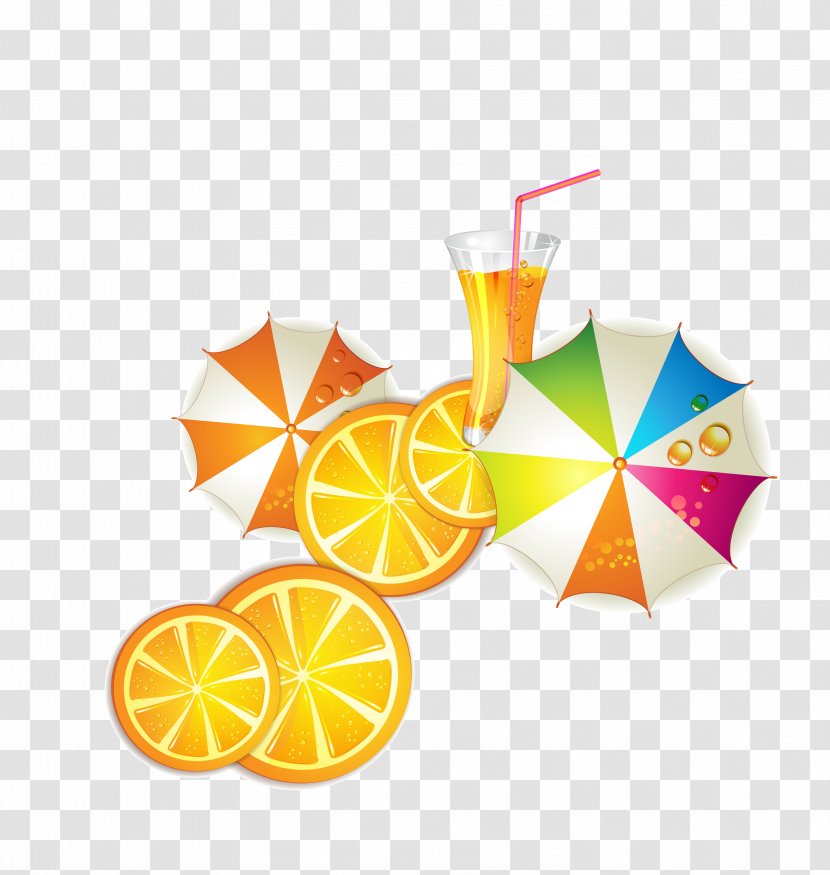 Responsive Web Design Banner Summer Clip Art - Orange Umbrella Gear Transparent PNG