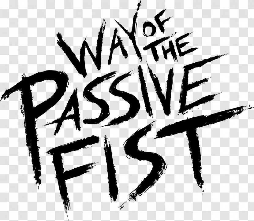 Way Of The Passive Fist Logo Cheating In Video Games Humble Publishing - Monochrome - Black And White Transparent PNG