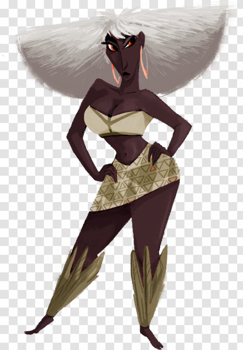 Costume Design Drawing - Fictional Character - Pele Transparent PNG