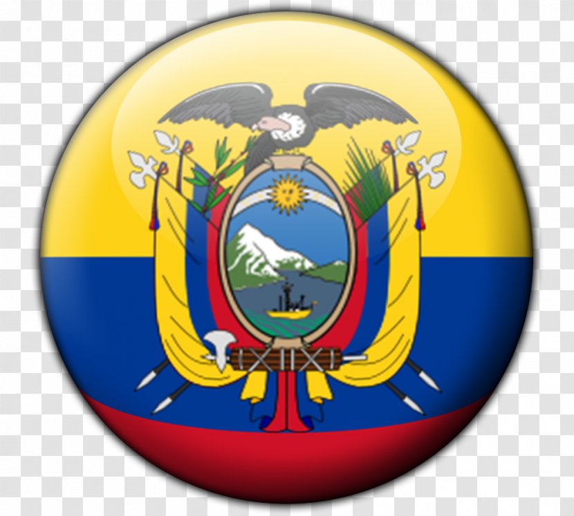 Flag Of Ecuador National Symbols Colombia - Royaltyfree - Equador Transparent PNG