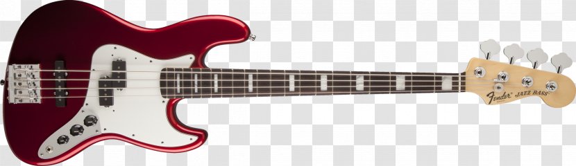 Fender Jazz Bass Guitar Musical Instruments Corporation Squier Precision - Silhouette Transparent PNG