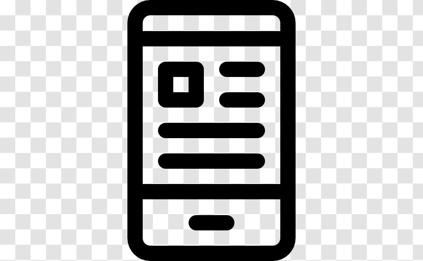 Clip Art - Technology - White Phone Icon Transparent PNG